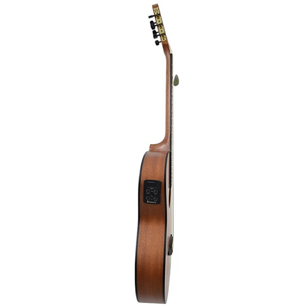 Violao Giannini Gnf Ceq Ws E A Nylon Cutaway Walnut Satin Violao