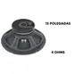 ALTO FALANTE OVERSOUND 550W 15 4R