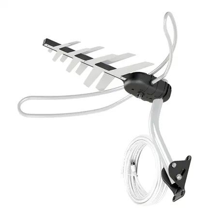 ANTENA EXTERNA DIGITAL AQUARIO DTV3000 4EM1 C/CABO 16M