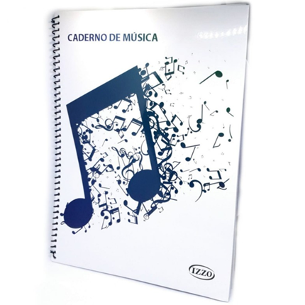 Capas para Caderno de Música e Instrumentos Musicais