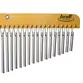 CARRILHAO TORELLI 28 BARRAS DE ALUMINIO NATURAL TA309