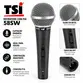 MICROFONE TSI 58SW COM FIO