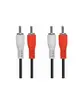 CABO 2RCA X 2RCA EMBORRACHADO MXT 1,5M ( MXT- 07 )