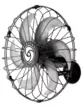 VENTILADOR DE PAREDE SOLASTER 50CM BARCELONA STD R PRETO 220V 145W