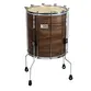 SURDO 60X18 LUEN IMBUIA SERIE GUETTO 8 AFIN C/PES ARO BOLA CROM PELE ANIMAL