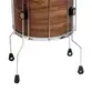 SURDO 60X18 LUEN IMBUIA SERIE GUETTO 8 AFIN C/PES ARO BOLA CROM PELE ANIMAL