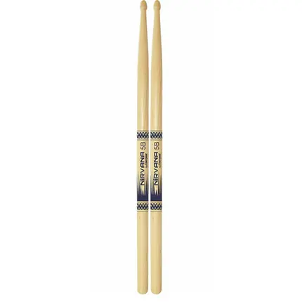 BAQUETA 5B LIVERPOOL NIRVANA ECOBIO MADEIRA NI 5BM - PAR (E - 7 / 50)