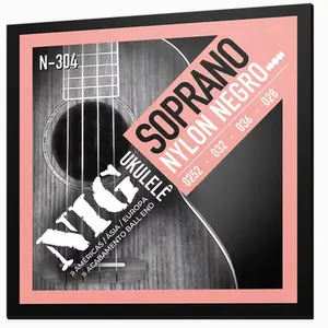 ENCORDOAMENTO UKULELE NIG NYLON PRETO N304
