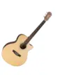 VIOLAO GIANNINI GSF-3 CEQ NS E/A FOLK CUTAWAY GUITAR NATURAL SATIN