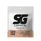 ENCORDOAMENTO SG VIOLAO NYLON BRONZE 65/35 PRATA TENSAO ALTA PESADA