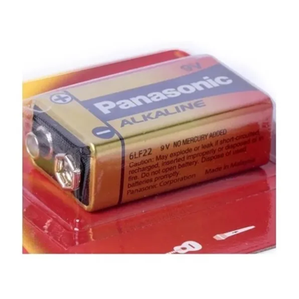 Bateria Alcalina 9v Panasonic Power - Loja Brafer