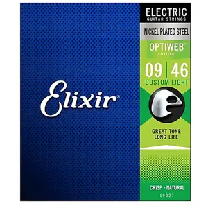 ENCORDOAMENTO GUITARRA ELIXIR SUPER LIGHT OPTIWEB 009