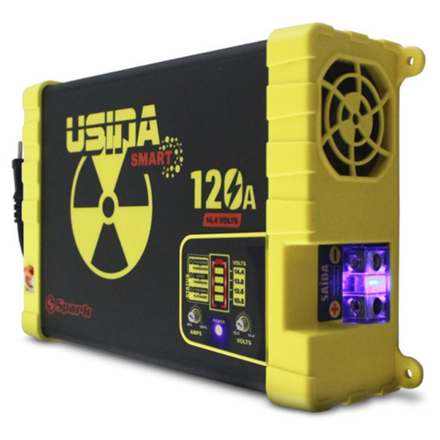 FONTE USINA SMART 120A 14,4V BIVOLT BATTERY METER - FONTE USINA SMART ...