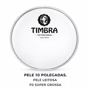 PELE LEITOSA TIMBRA 10 BATEDEIRA P3