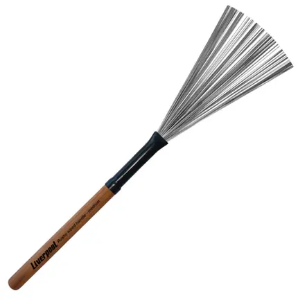 BAQUETA LIVERPOOL VASSOURINHA VA300 RUSTIC WOOD HANDLE MEDIUM - PAR (E - 7 / 52)