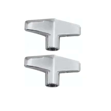 BORBOLETA TORELLI FEMEA 6MM CROMADA TA002 - 2 UNIDADE