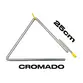 TRIANGULO LIVERPOOL CROMADO 25CM