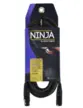 CABO SANTO ANGELO XLR MACHO +XLR FEMEA 0,20MM NINJA LW B 20FT/6,10M (CAB-07)