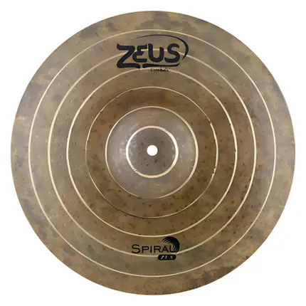 PRATO ZEUS 15 ZSPHH15 SPIRAL HIHAT - PRATO ZEUS 15 ZSPHH15 SPIRAL