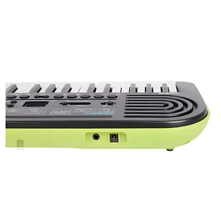 TECLADO CASIO SA-46AH2 VERDE INFANTIL - TECLADO CASIO SA-46AH2
