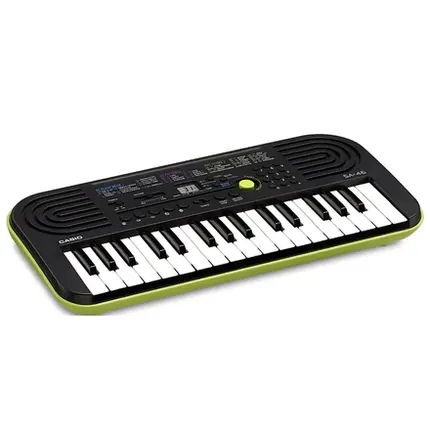 TECLADO CASIO SA-46AH2 VERDE INFANTIL