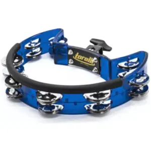 PANDEIROLA MEIA LUA TORELLI TP323AZ C/CLAMP AZUL