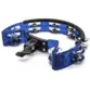 PANDEIROLA MEIA LUA TORELLI TP323AZ C/CLAMP AZUL
