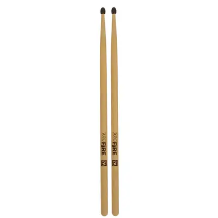 BAQUETA 7A PRO FIRE PTA NYLON NATURAL - PAR (E - 5 / 83)