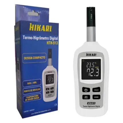 TERMO HIGROMETRO HIKARI HTH913  ( HIK- 32 )