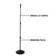 PEDESTAL MICROFONE VECTOR PMV05PRT RETO STUDIO PRETO