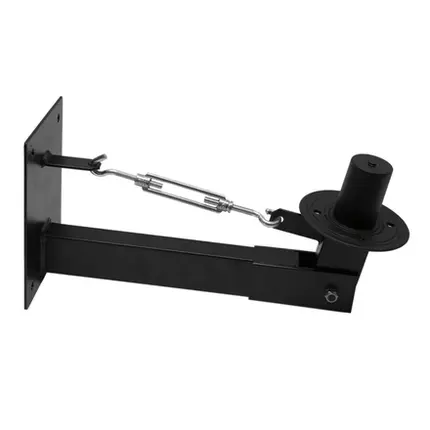 SUPORTE PAREDE SATY  PROF. P/CAIXA ACUST SPC40 PRETO