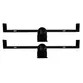 SUPORTE CAIXA ONEAL OPB404X - OSA404X CR PRETO - PAR