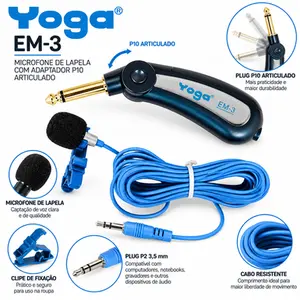MICROFONE LAPELA YOGA EM-3