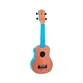 UKULELE  WINNER SOPRANO 21 ABS TAMPO TIPO FLAMED OKUME AZUL C/CAPA COLORS SERIES