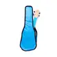 UKULELE  WINNER SOPRANO 21 ABS TAMPO TIPO FLAMED OKUME AZUL C/CAPA COLORS SERIES