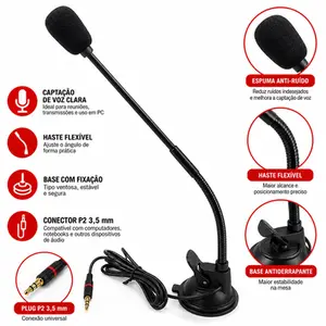 MICROFONE GOOSENECK YOGA GM-17
