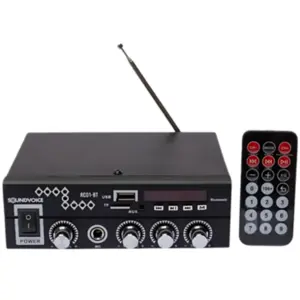 AMPLIFICADOR RECEIVER SOUNDVOICE RC01BT 60W