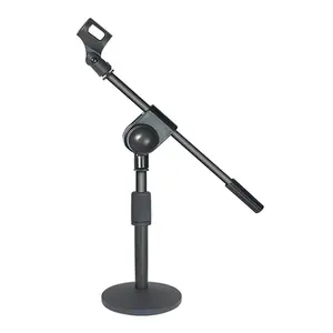 PEDESTAL DE MICROFONE SMART TS-08 DE MESA
