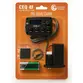 PRE EQUALIZADOR AFINADOR CUSTOM SOUND CEQ 4F PRETO