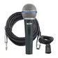 MICROFONE COM FIO MXT PRO BTM58A DINAMICO