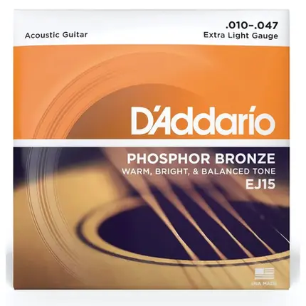 ENCORDOAMENTO VIOLAO D ADDARIO EJ15 010
