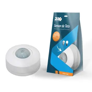 SENSOR DE PRESENCA PROELETRONIC PQSST-0360 SOBREPOR TETO