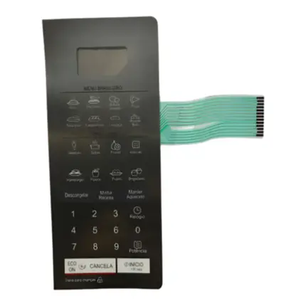MEMBRANA LG MS3057Q MFM6405699 22,4X9,3CM ESPELHADA - A322 ( M-23 )
