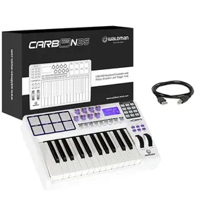 CONTROLADOR MIDI WALDMAN CARBON25