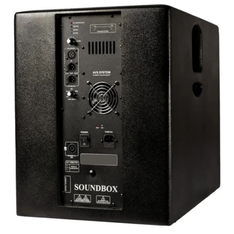 CAIXA SOUNDBOX SW18P SUB18 ATIVA CAIXA ACUSTICA ATIVA SOUNDBOX SW18