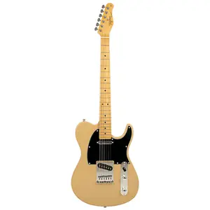 GUITARRA TAGIMA TELE 2S ESCALA CLARA ESCUDO BK TW-55 BS
