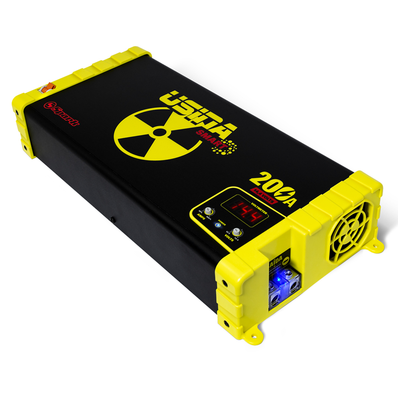 Presa USB Doppia A C con Voltmetro Digitale - PROMARINE