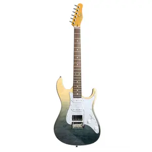 GUITARRA TAGIMA STELLA DW TBKF DF/PW TRANSPARENT BLACK