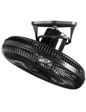 VENTILADOR DE TETO VENTI-DELTA 50CM LINHA PREMIUM 360º PRETO BIVOLT