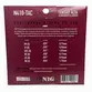 ENCORDOAMENTO NIG VIOLAO NYLON CRISTAL/METAL PRATEADO ALTA TENSAO N410-TAC
